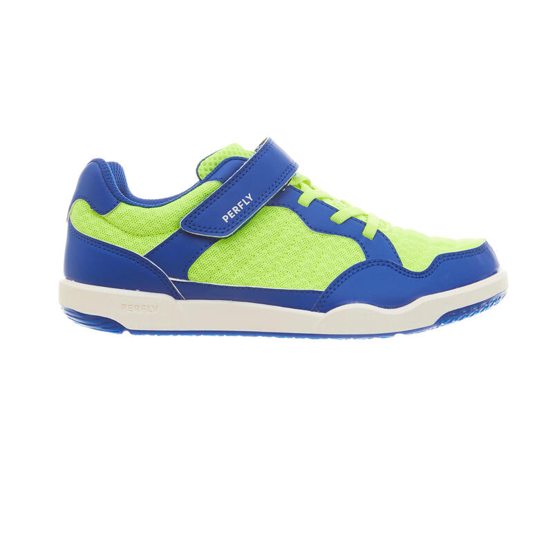 Chaussures de Badminton Enfant BS 160 - Bleu Électrique