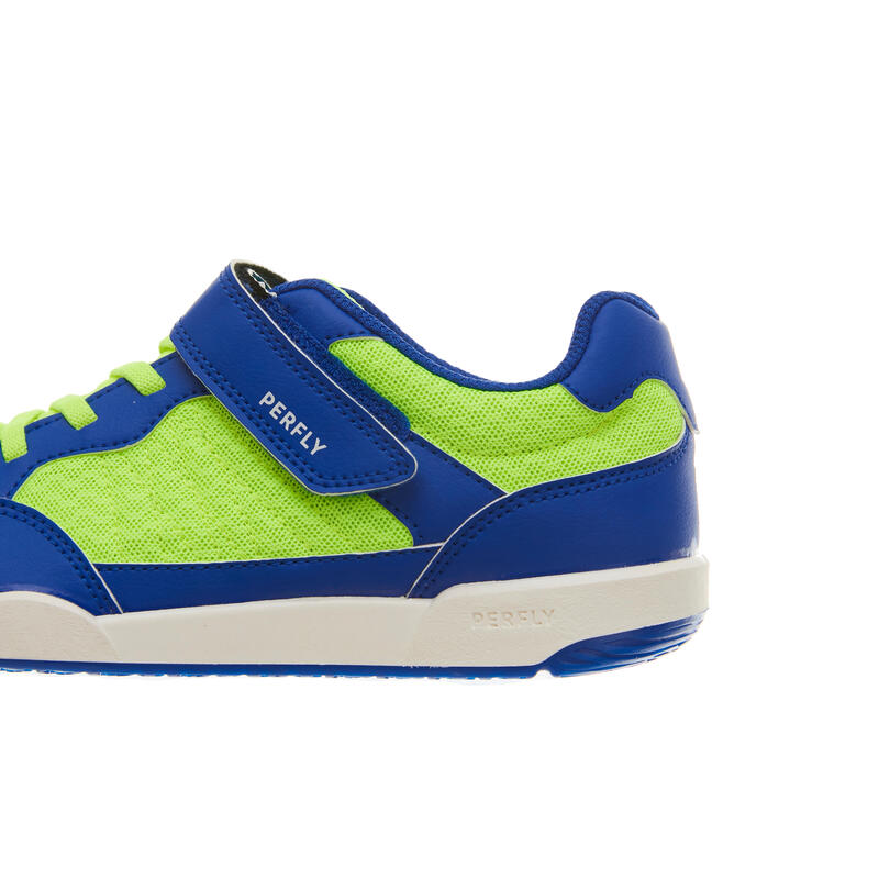 Chaussures de Badminton Enfant BS 160 - Bleu Électrique