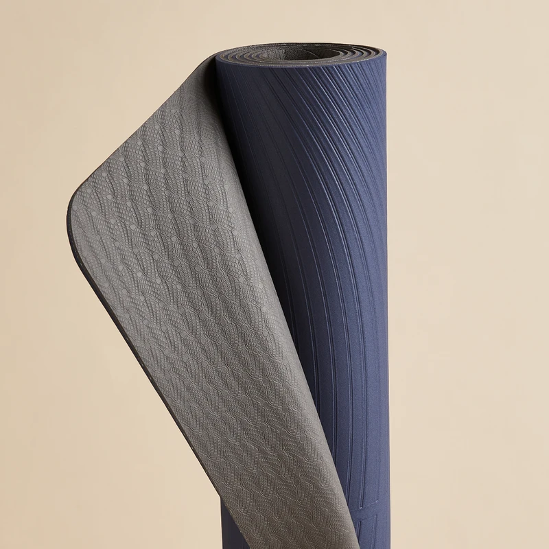 Коврик для йоги 5 мм Light V2 синий Kimjaly