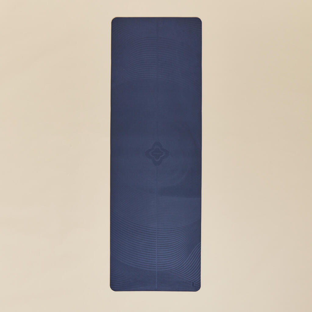 Light Yoga Mat 185 cm ⨯ 61 cm ⨯ 5 mm - Blue