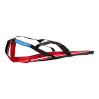 Harnais de canicross/canivtt Inlandsis Polar Quest rouge/noir