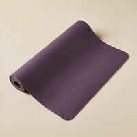 Light Yoga Mat 185 cm ⨯ 61 cm ⨯ 5 mm - Purple