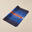 Non-Slip Yoga Towel 183 cm ⨯ 61 cm ⨯ 1 mm - Orange/Blue
