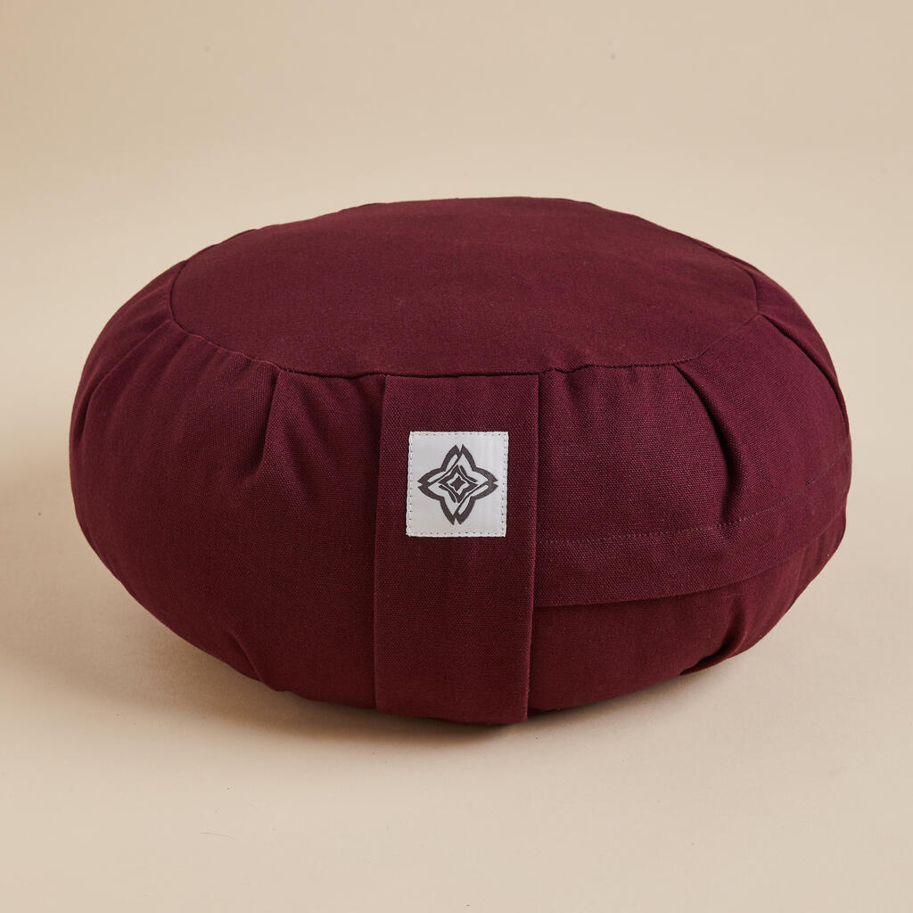 Yoga & Meditation Zafu Cushion - Burgundy