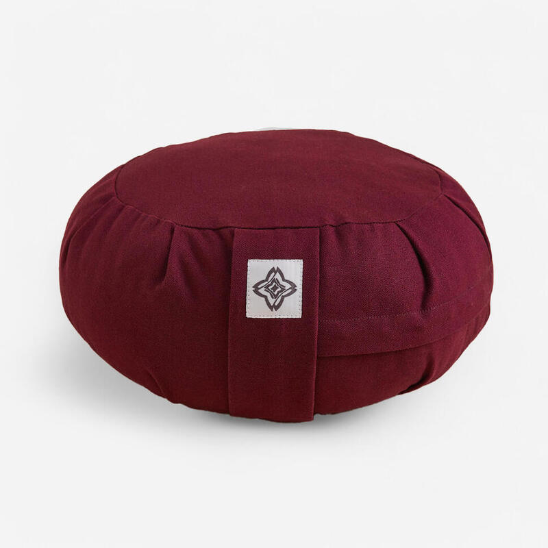 KIMJALY Zafu / Yuvarlak Minder - Yoga / Meditasyon - Bordo KIMJALY Zafu / Yuvarlak Minder - Yoga / Meditasyon - Bordo