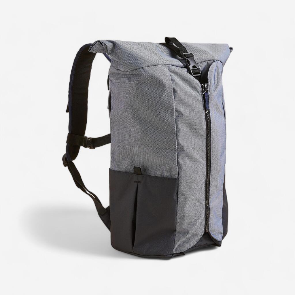 Mochila Tapete Yoga Azul Gris