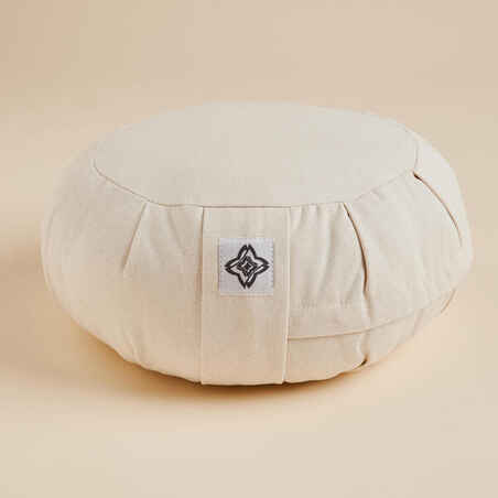 Yoga & Meditation Zafu Cushion - Beige