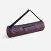 Yoga Mat Bag - Purple Floral Print