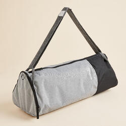 30 L Yoga Mat Bag with Removable Strap and 3 Compartments Urban - Grey