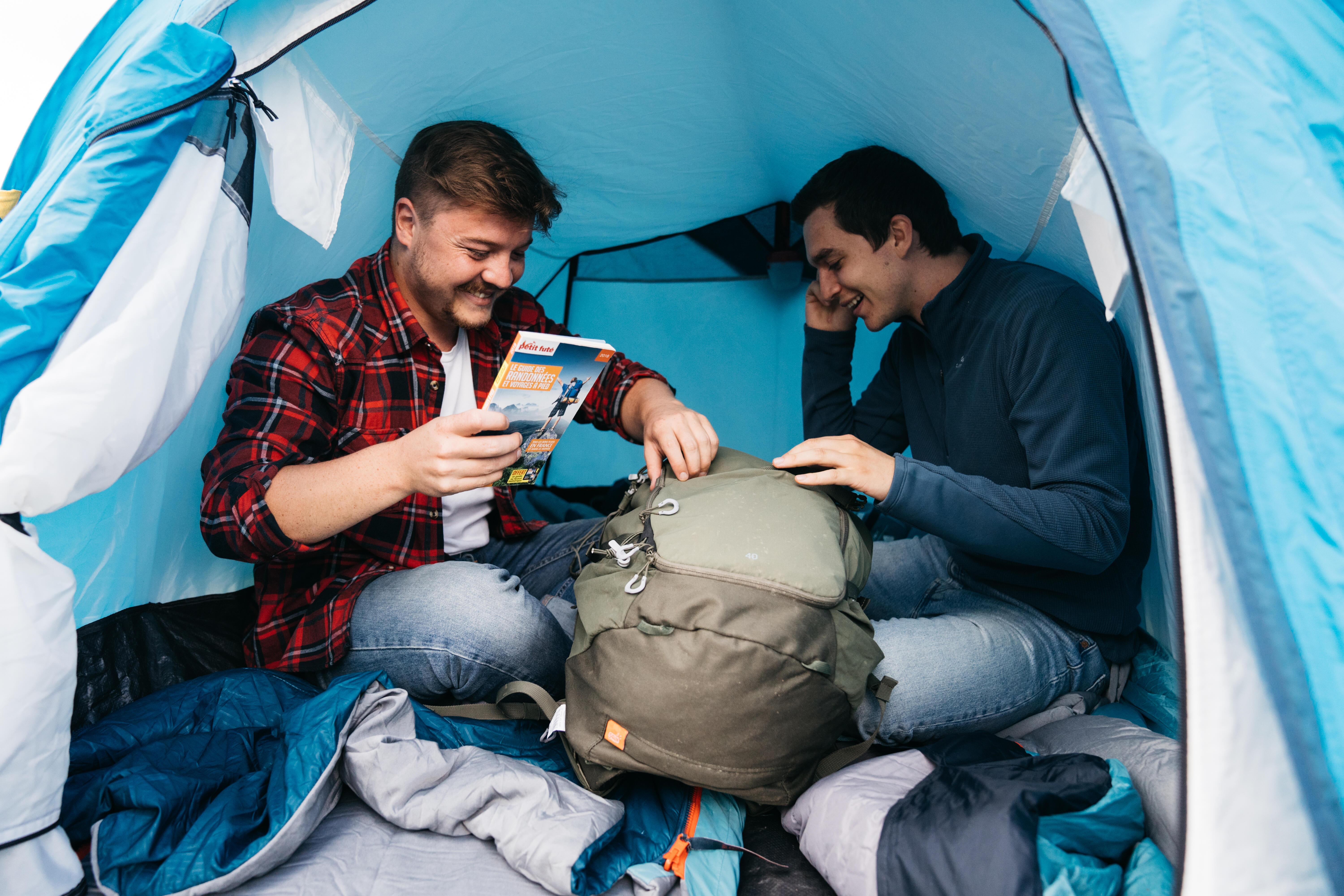 2-Person Camping Tent - 2 Seconds Grey - QUECHUA