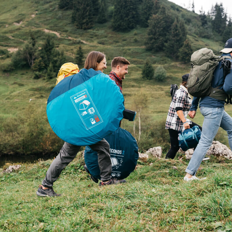 COMO MONTAR E DESMONTAR UMA TENDA 2 SECONDS DA QUECHUA