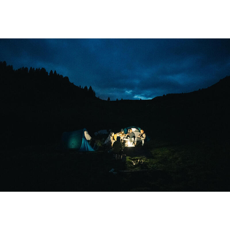 Tenda campeggio 2 SECONDS verde | 3 persone