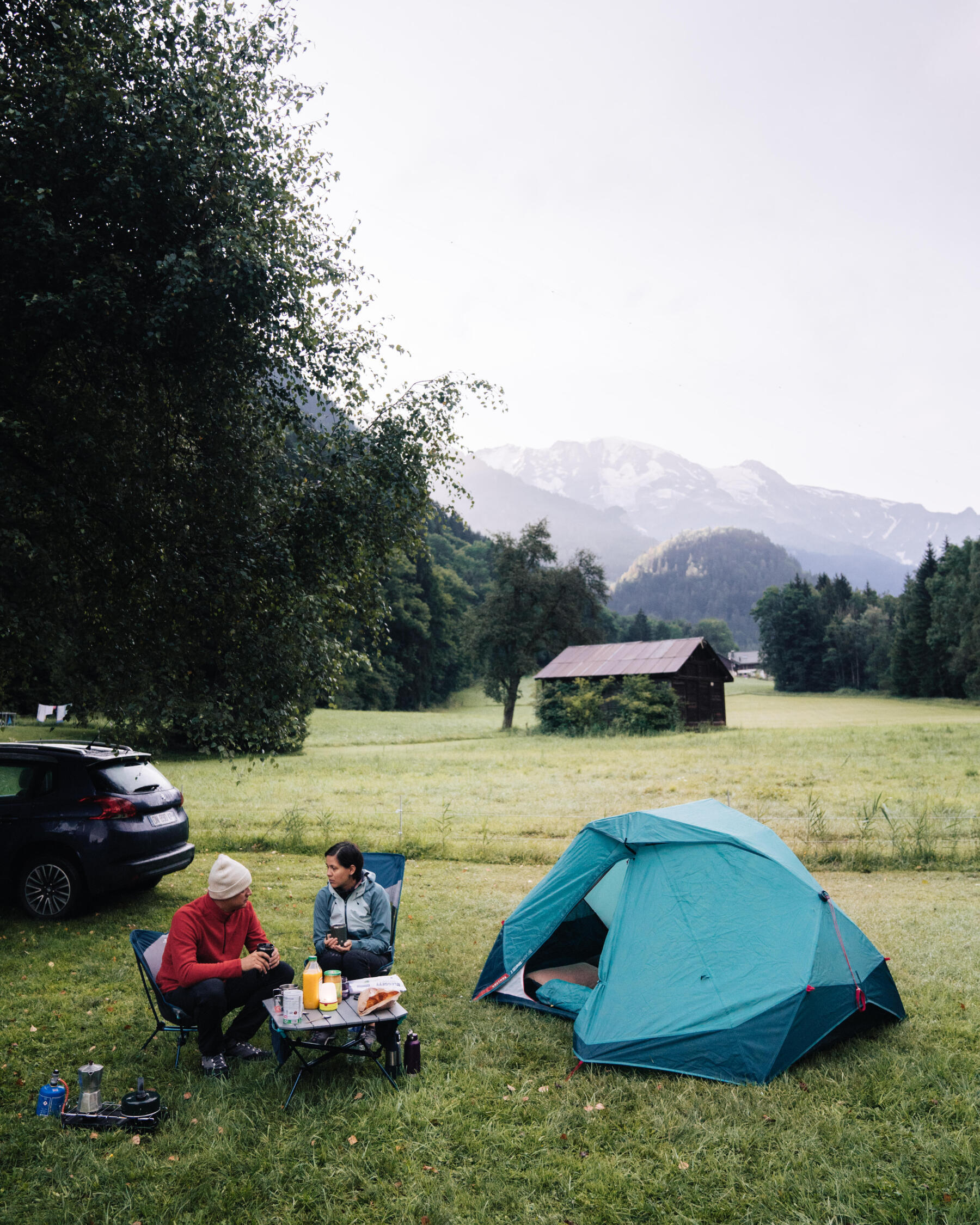 Douche camping : notre avis après 2 ans de tests