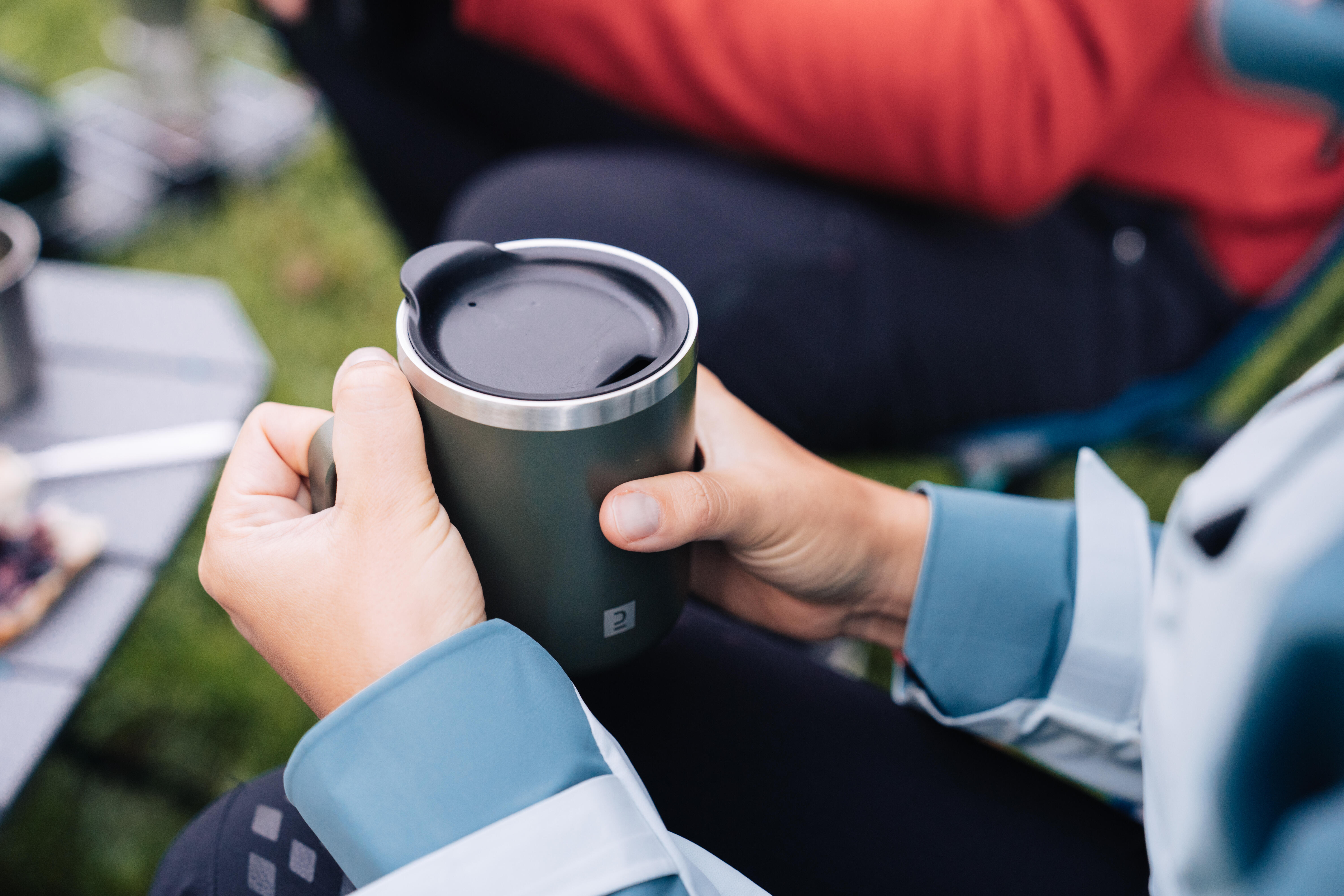 MH500 isothermal camping mug 0.38 L - QUECHUA