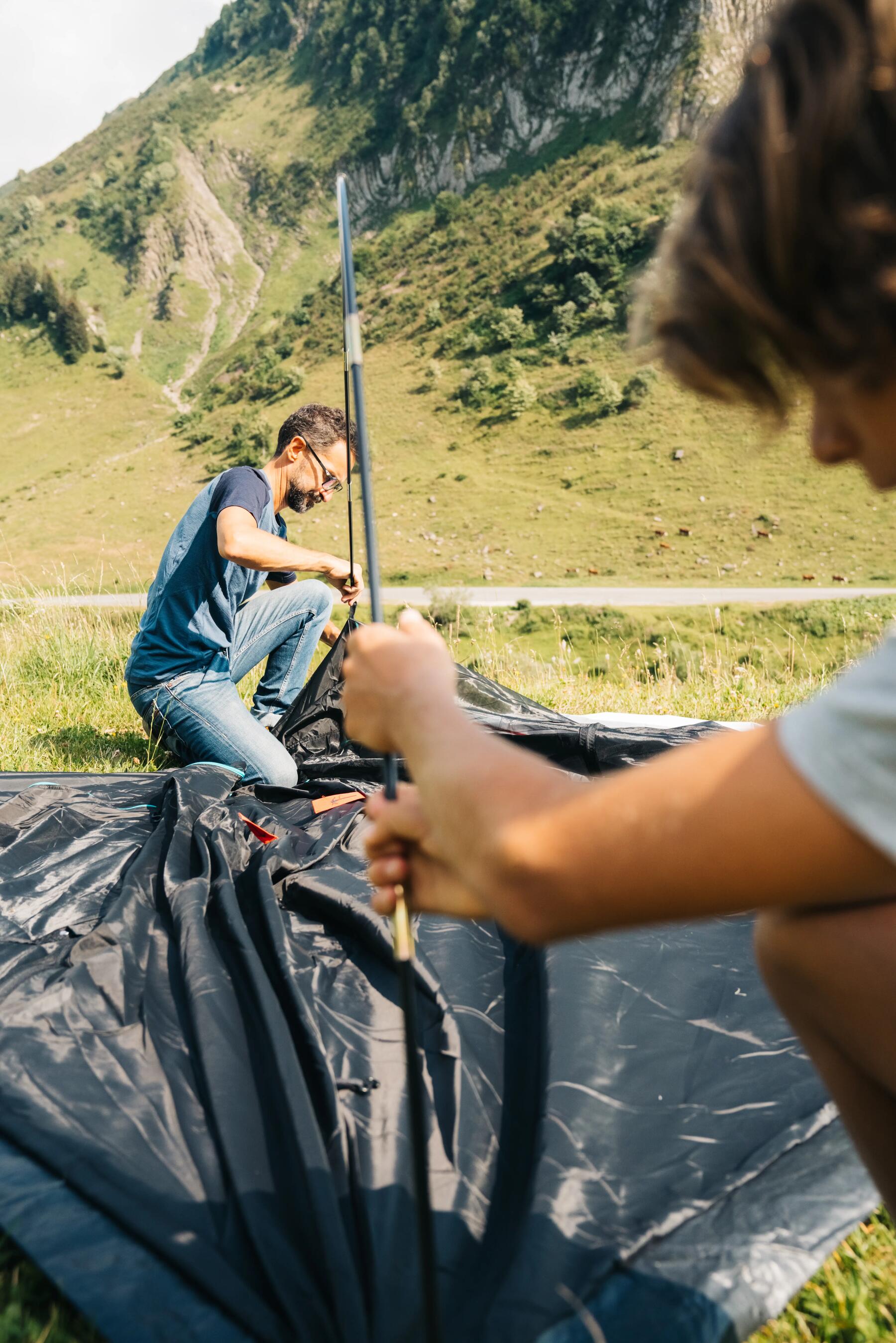 ¿Cómo armar correctamente tu carpa de montaña?