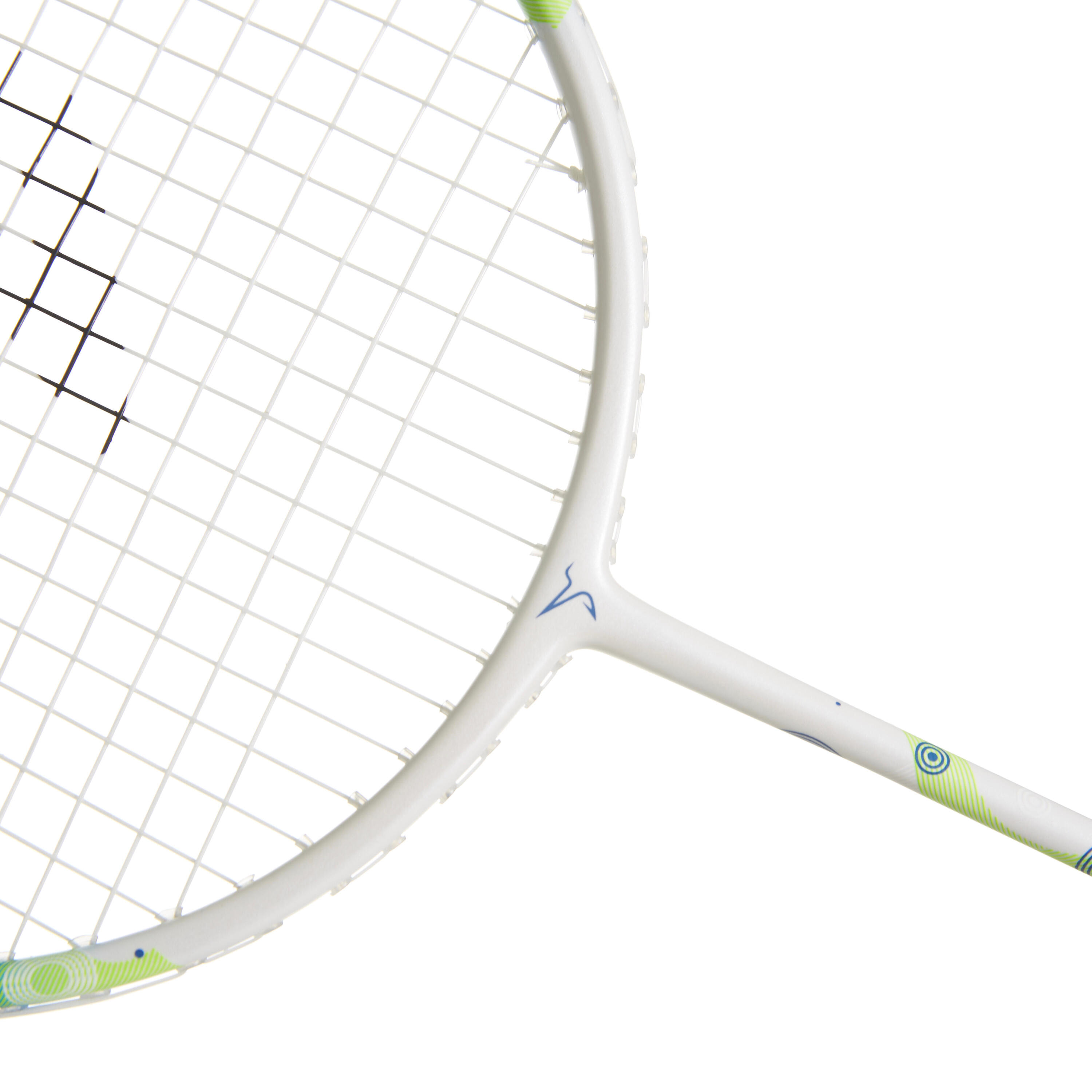 JUNIOR BADMINTON RACKET BR 560 LITE WHITE 7/18