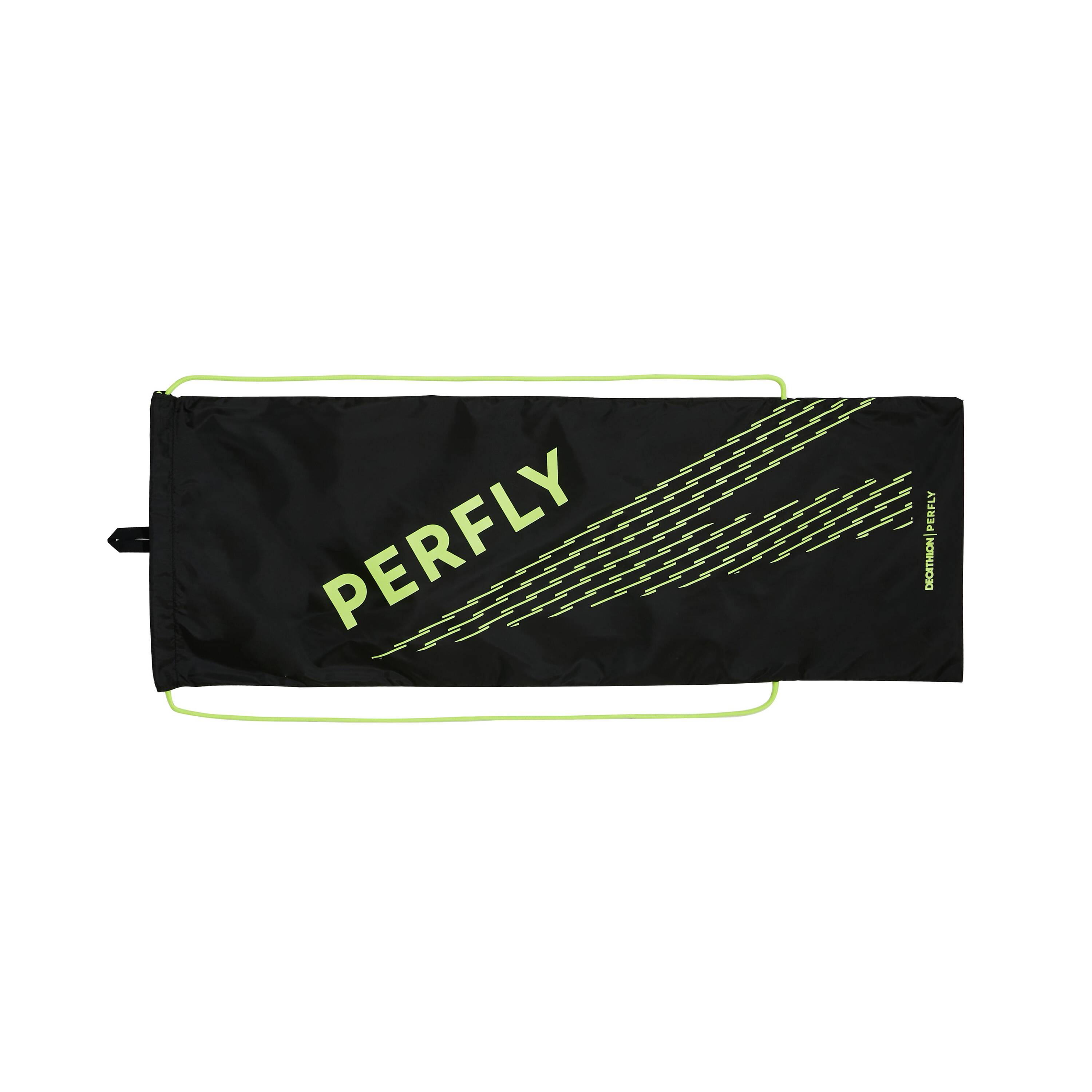 ADULT BADMINTON COVER BL 100 ECO FLASH GREEN -  2