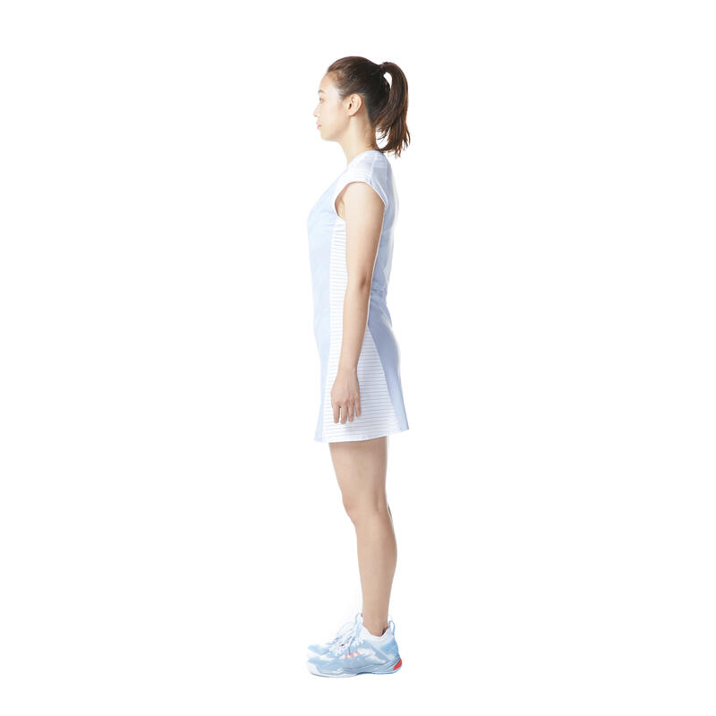 Robe de Badminton Femme 900 - Bleue/Grise