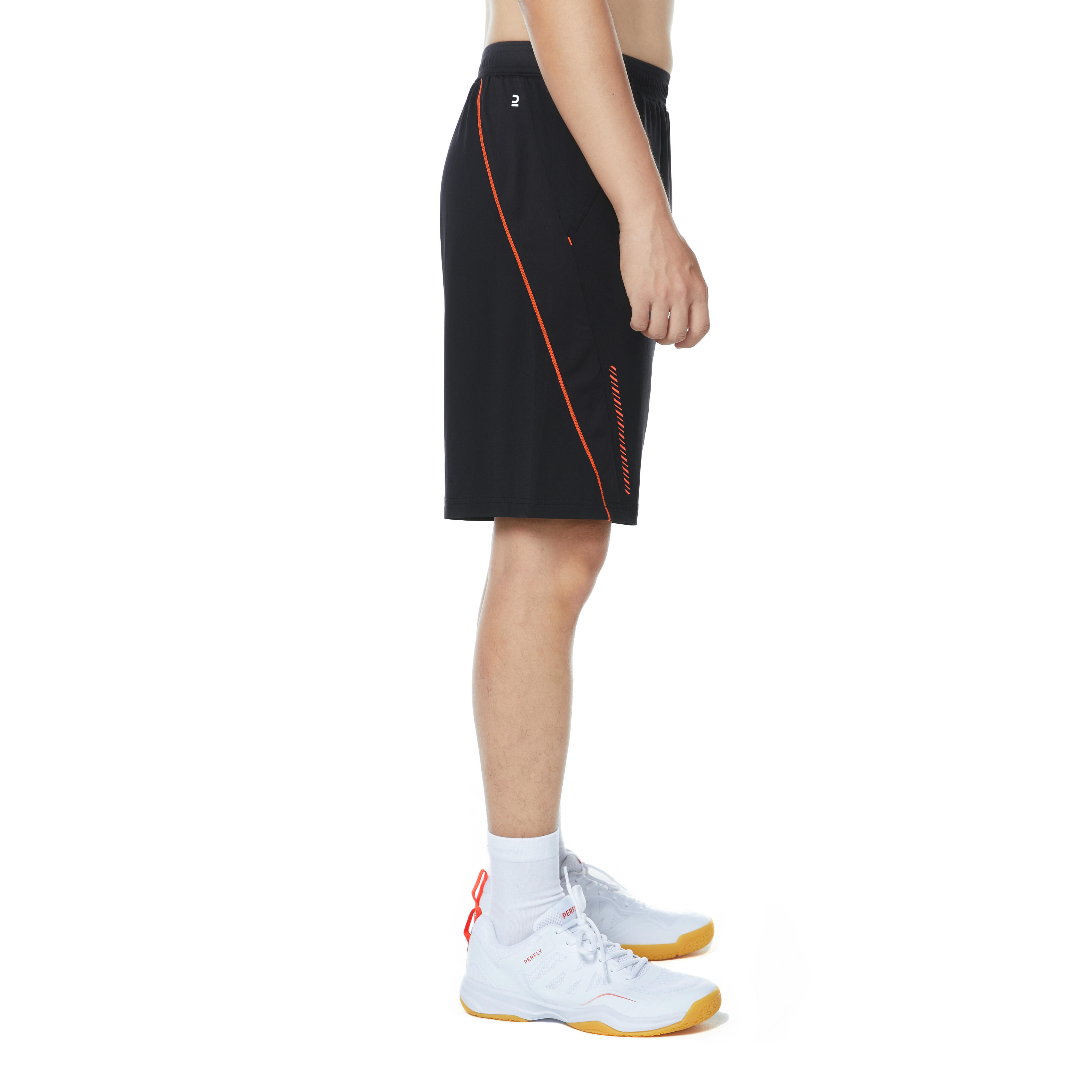 MEN BADMINTON SHORT 530 BLACK - Decathlon