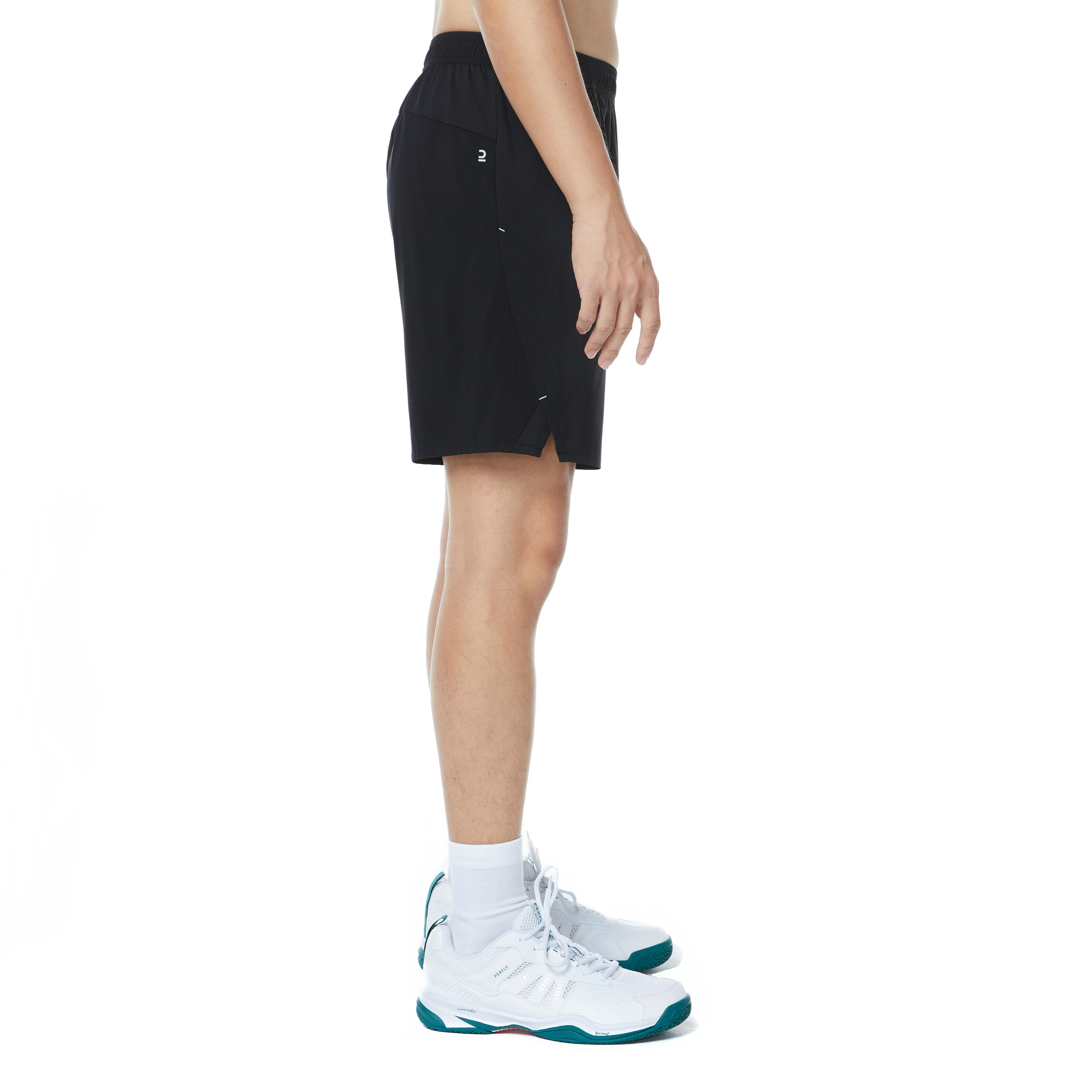 MEN BADMINTON SHORT 560 BLACK - Decathlon