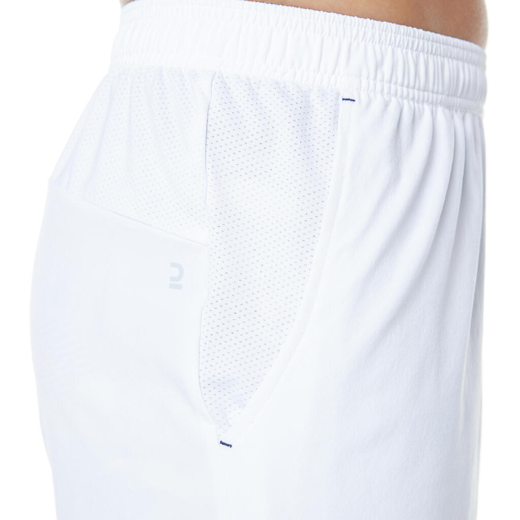 MEN BADMINTON SHORT 560 WHITE