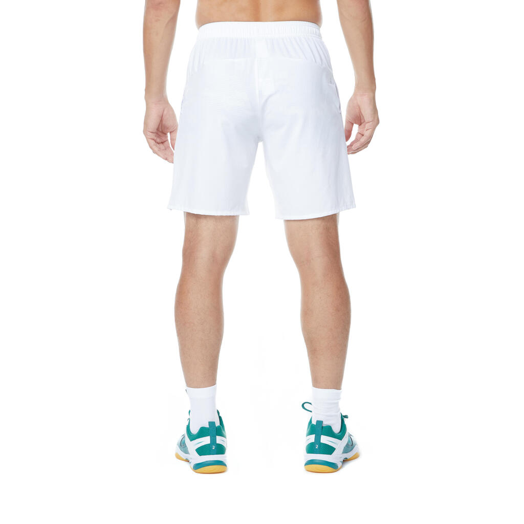 Herren Badmintonshorts - 560 weiss