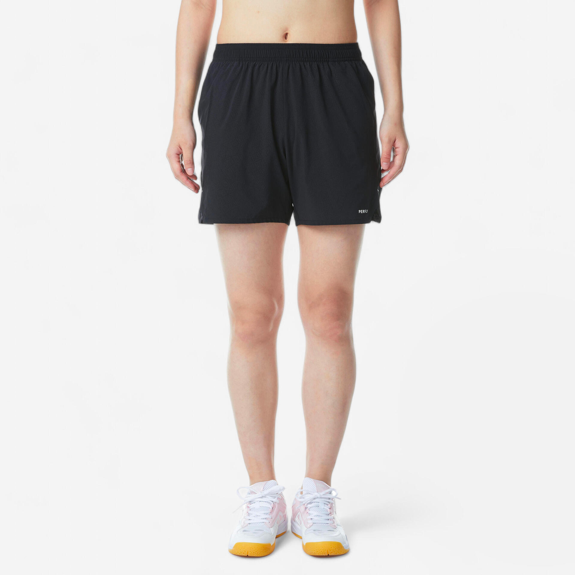 WOMEN BADMINTON SHORT 560 BLACK