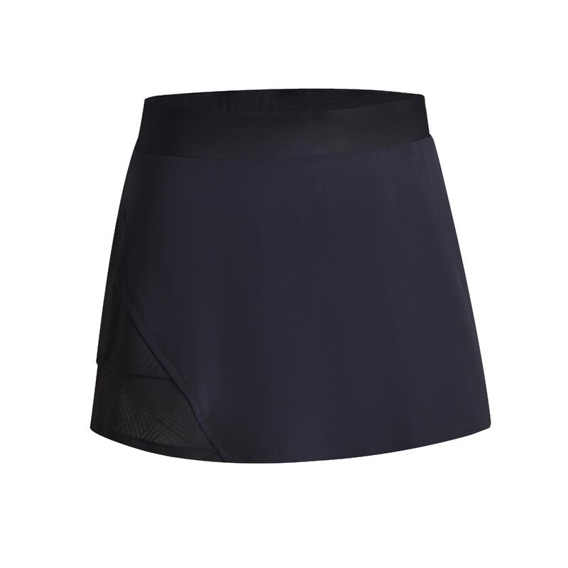 WOMEN BADMINTON SKIRT 560 BLACK