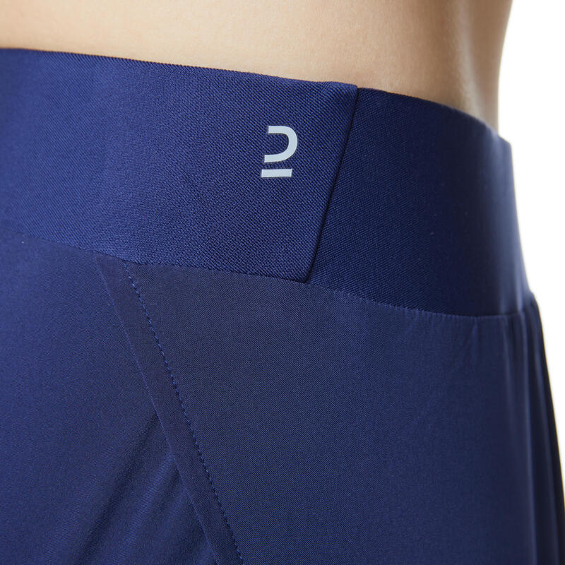 Falda pantalón de bádminton Mujer Perfly 560 navy