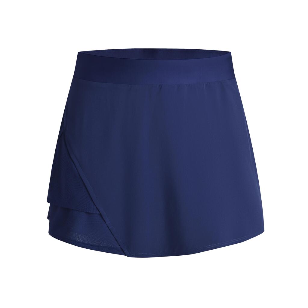 WOMEN BADMINTON SKIRT 560 NAVY