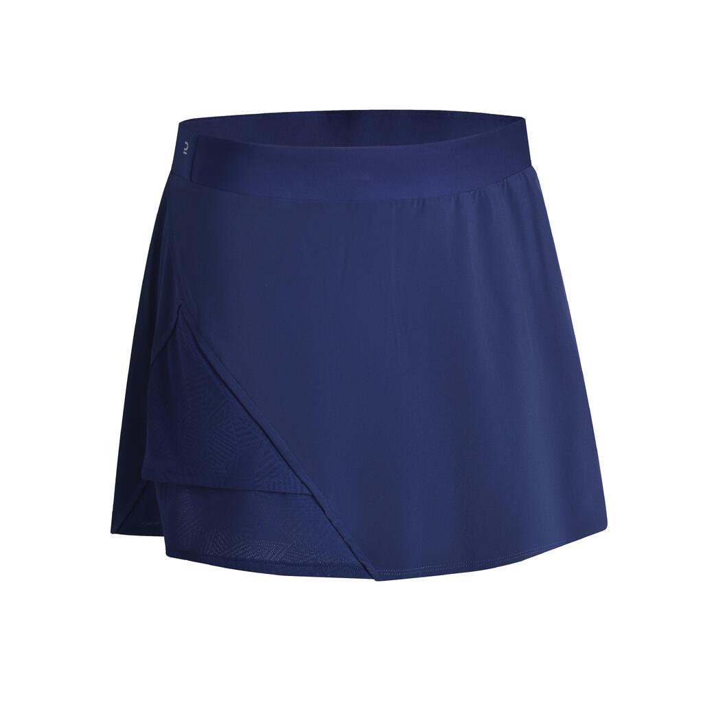 WOMEN BADMINTON SKIRT 560 NAVY