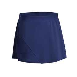 WOMEN BADMINTON SKIRT 560 NAVY