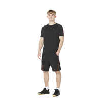 MEN BADMINTON  T- SHIRT 530 BLACK