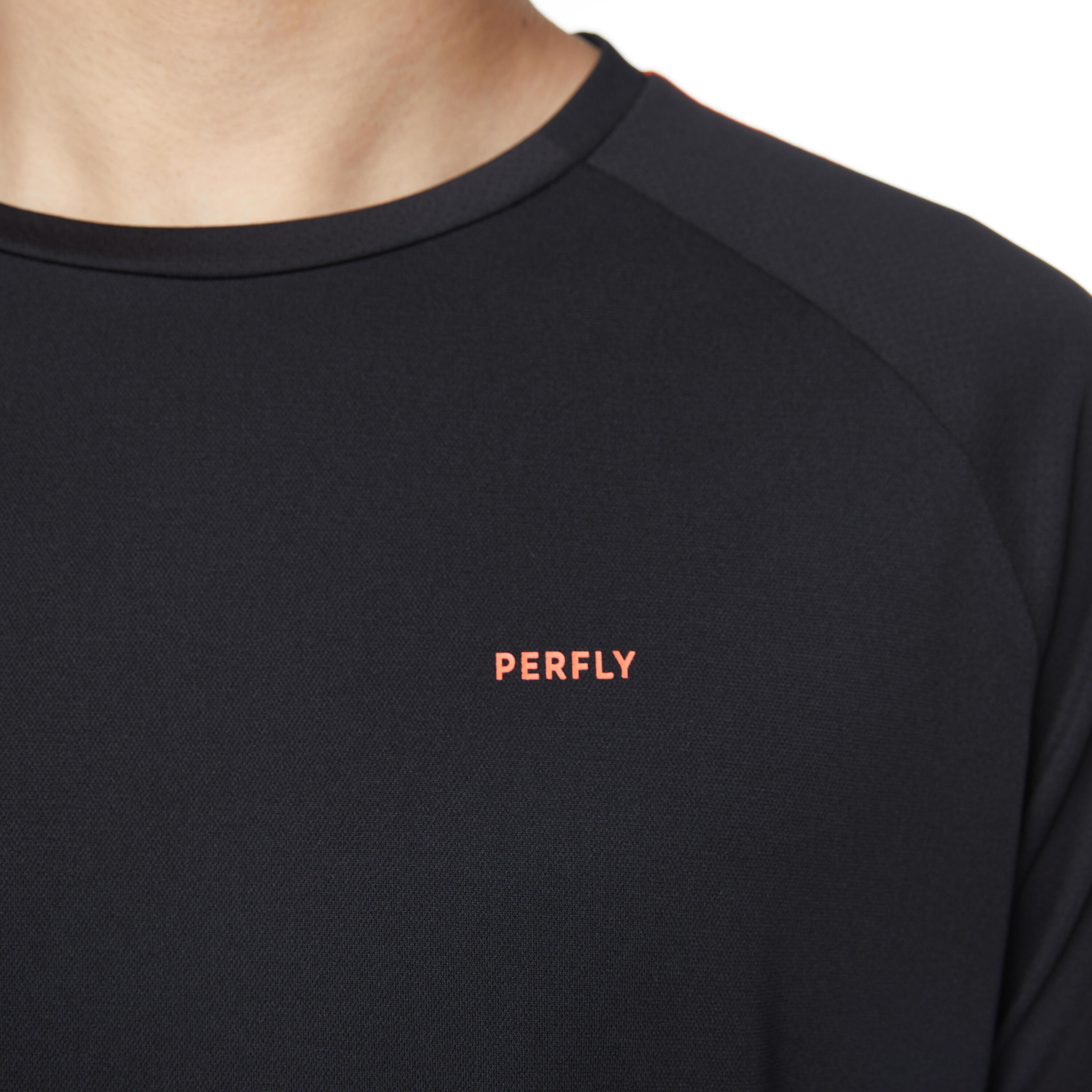 MEN BADMINTON  T- SHIRT 530 BLACK 4/20