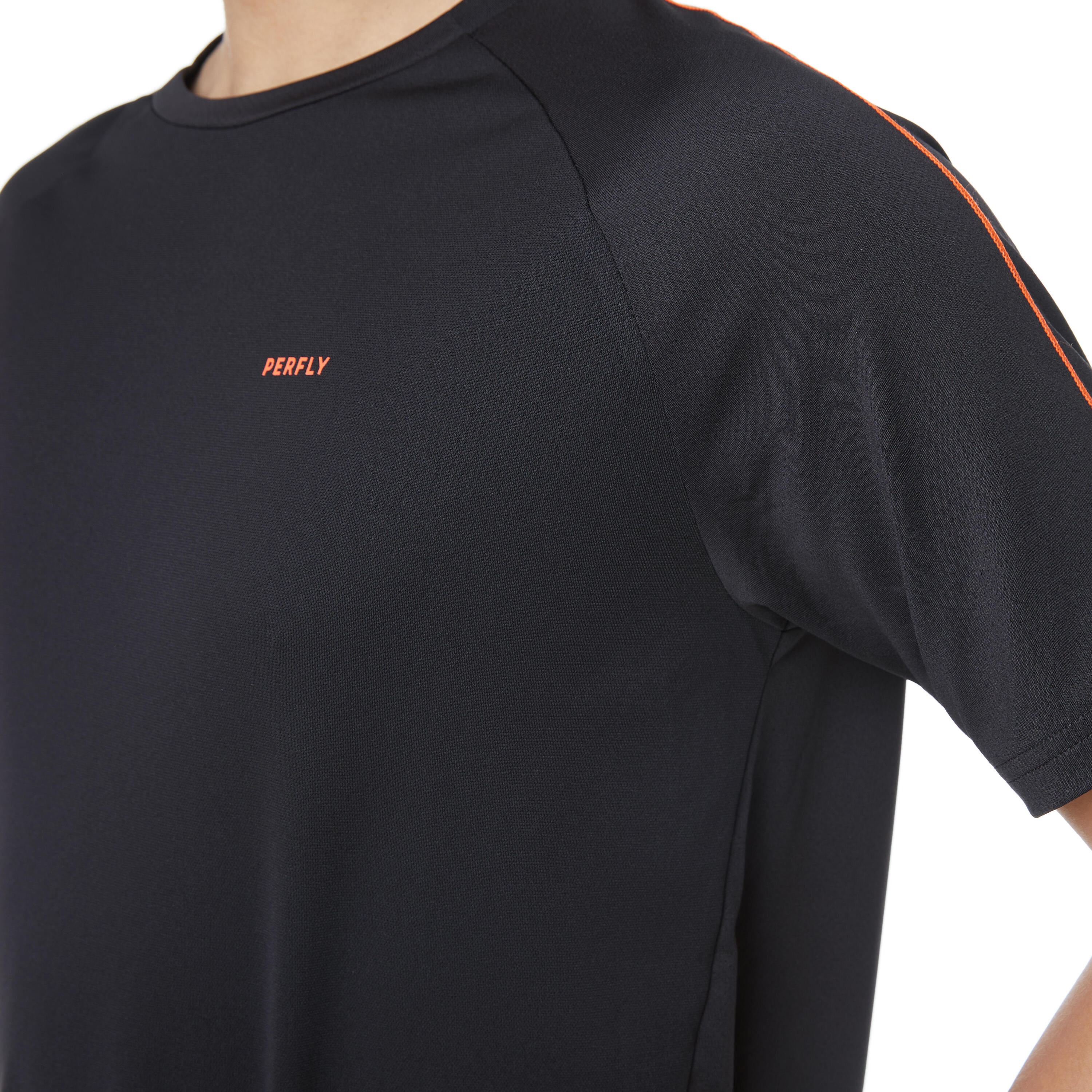 MEN BADMINTON  T- SHIRT 530 BLACK 5/20