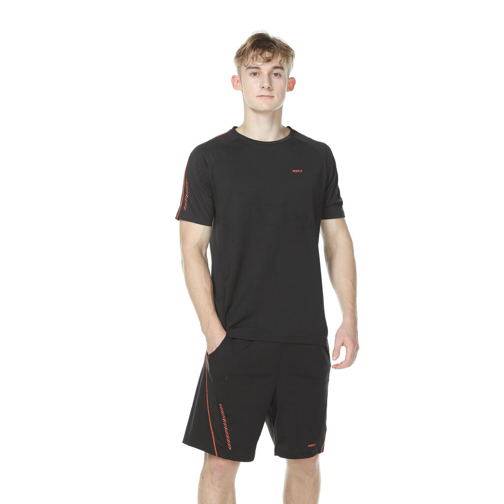 Herren Badminton T-Shirt - 530 blau/rot