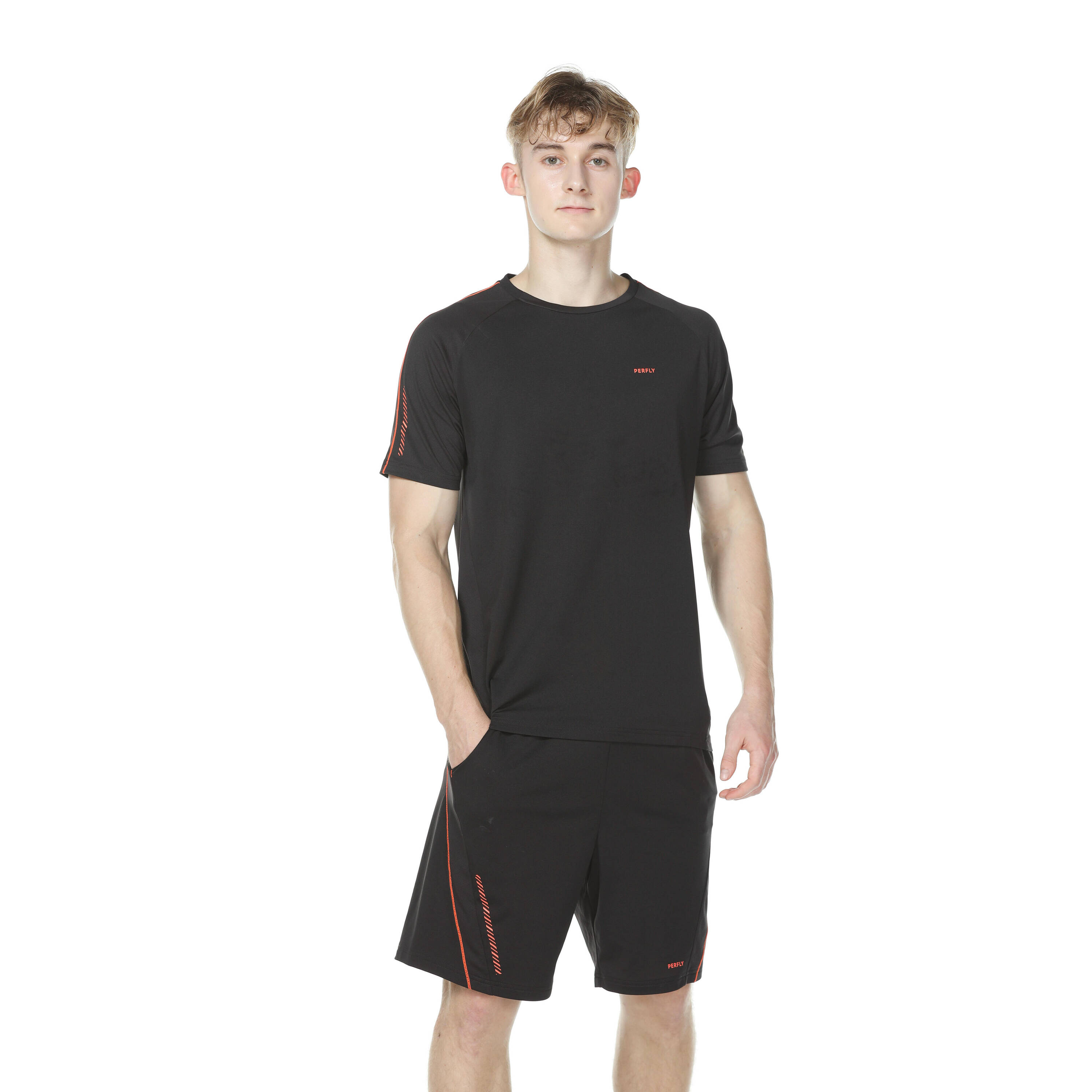Men Badminton T Shirt 530 Black -  2