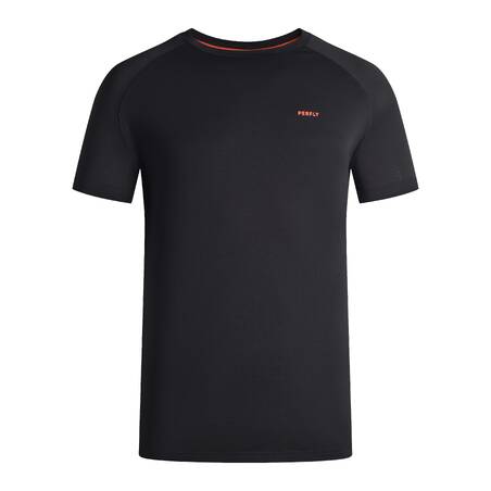 MEN BADMINTON  T- SHIRT 530 BLACK