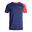 Herren Badminton T-Shirt - 530 blau/rot