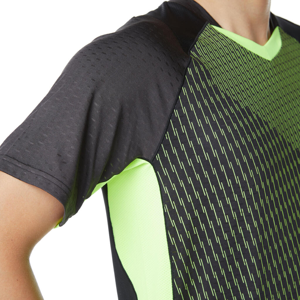 MEN BADMINTON T SHIRT 560 FLASH GREEN