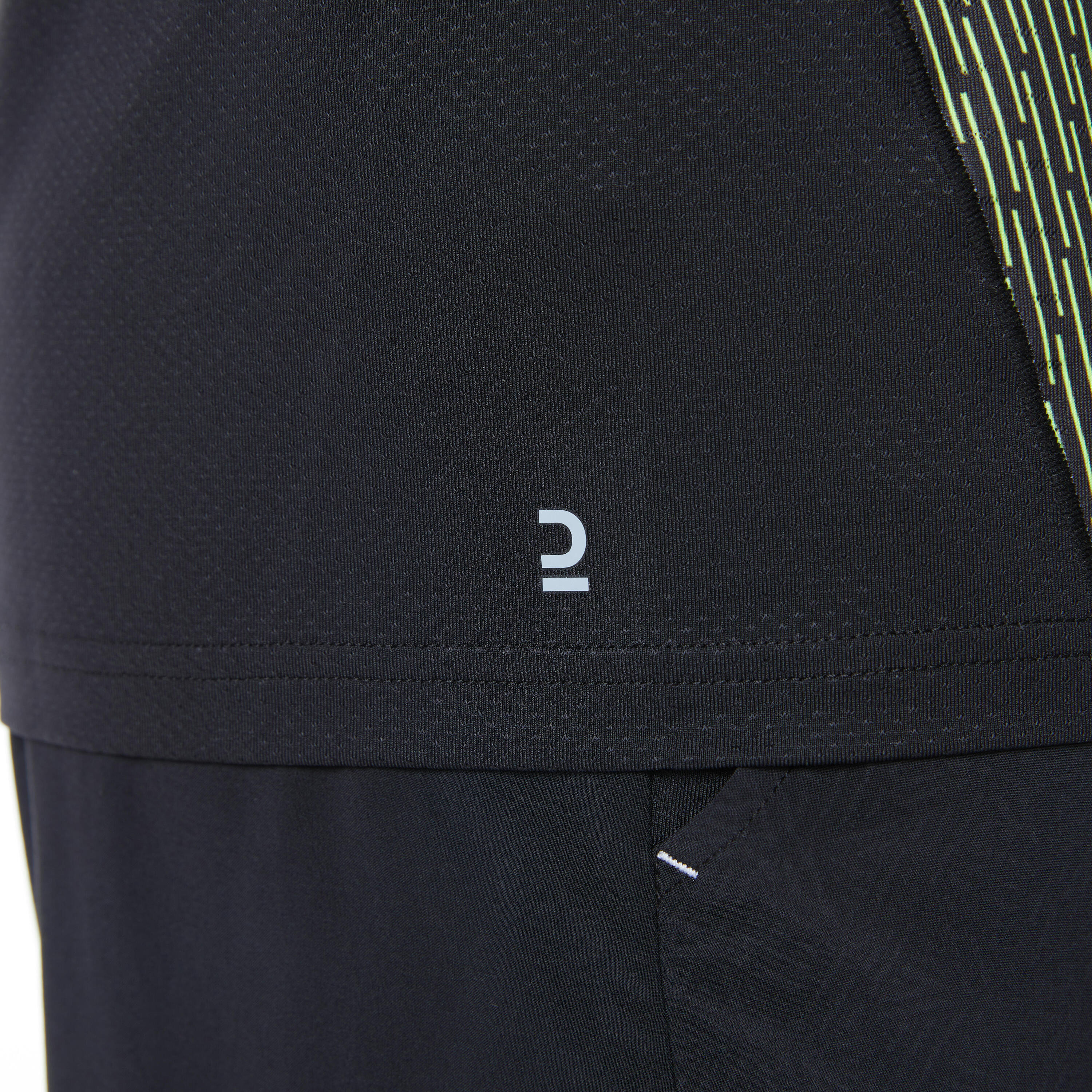 MEN BADMINTON T SHIRT 560 FLASH GREEN 8/23