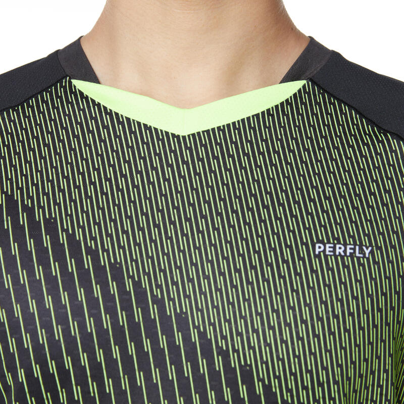 MEN BADMINTON T SHIRT 560 FLASH GREEN