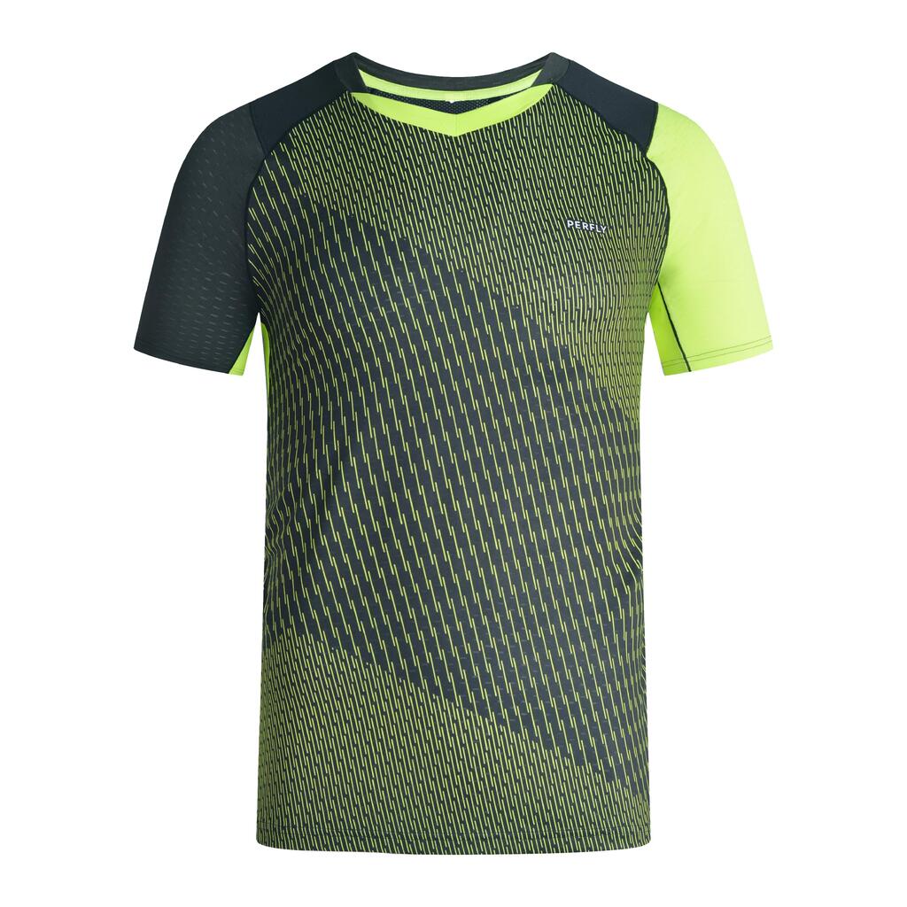 MEN BADMINTON T SHIRT 560 FLASH GREEN