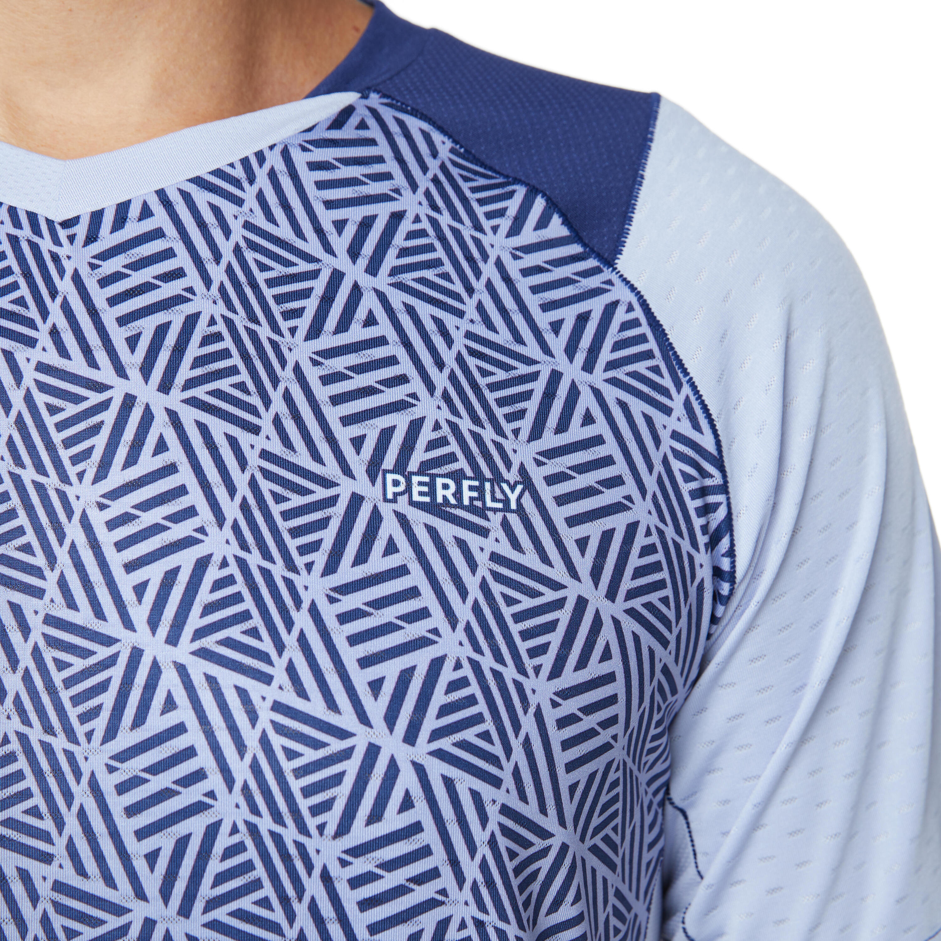 MEN BADMINTON T SHIRT 560 NAVY 7/19