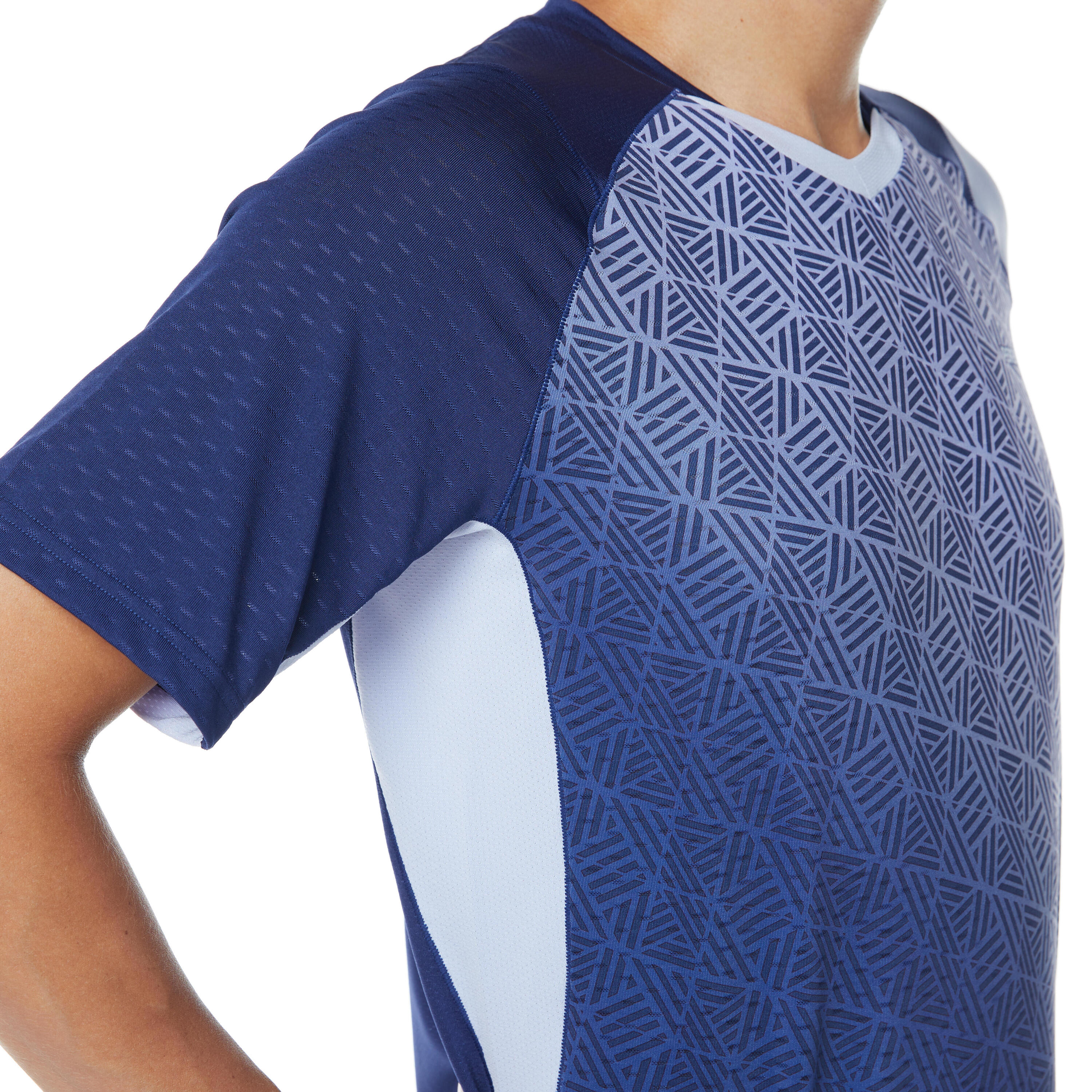 MEN BADMINTON T SHIRT 560 NAVY 4/19
