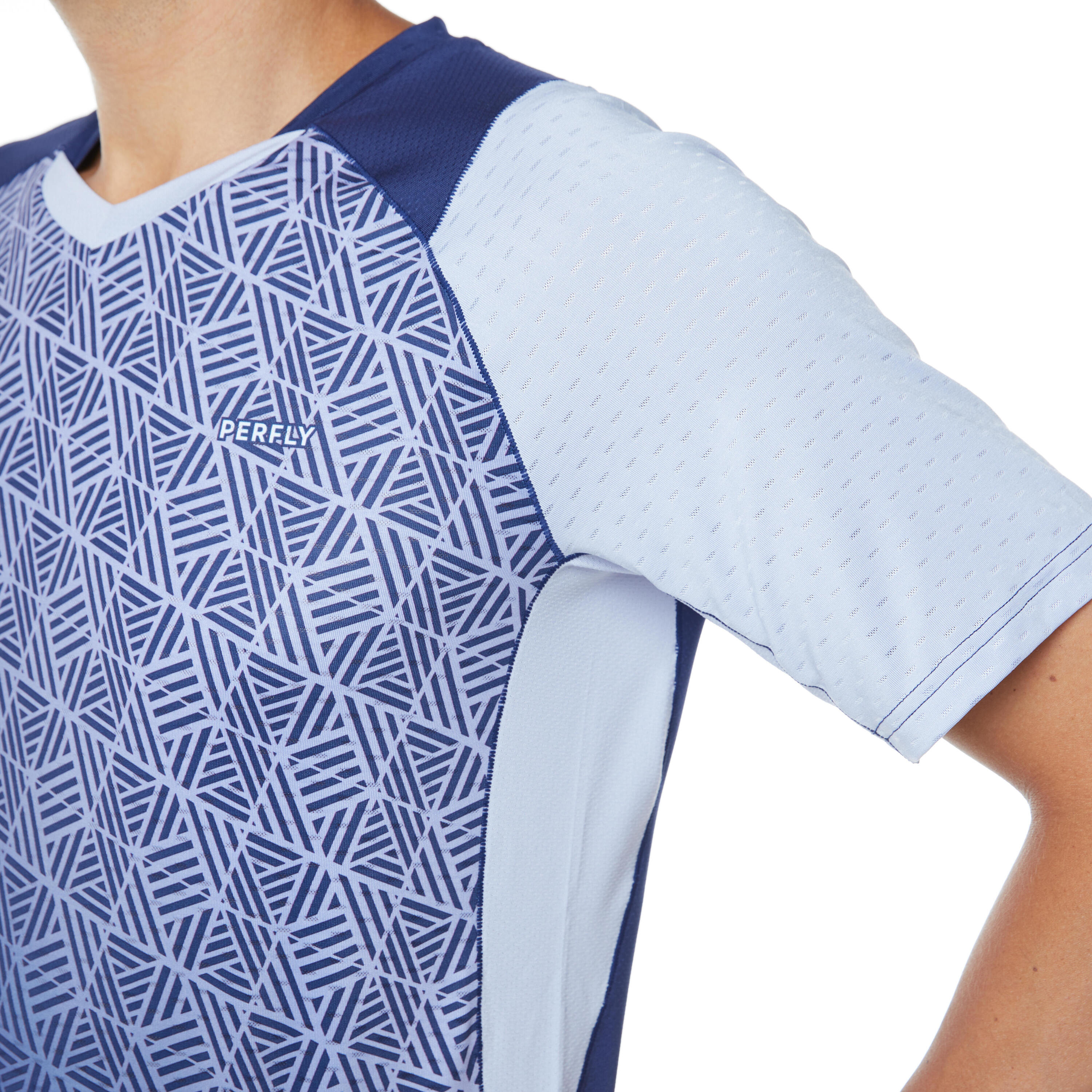 MEN BADMINTON T SHIRT 560 NAVY 5/19