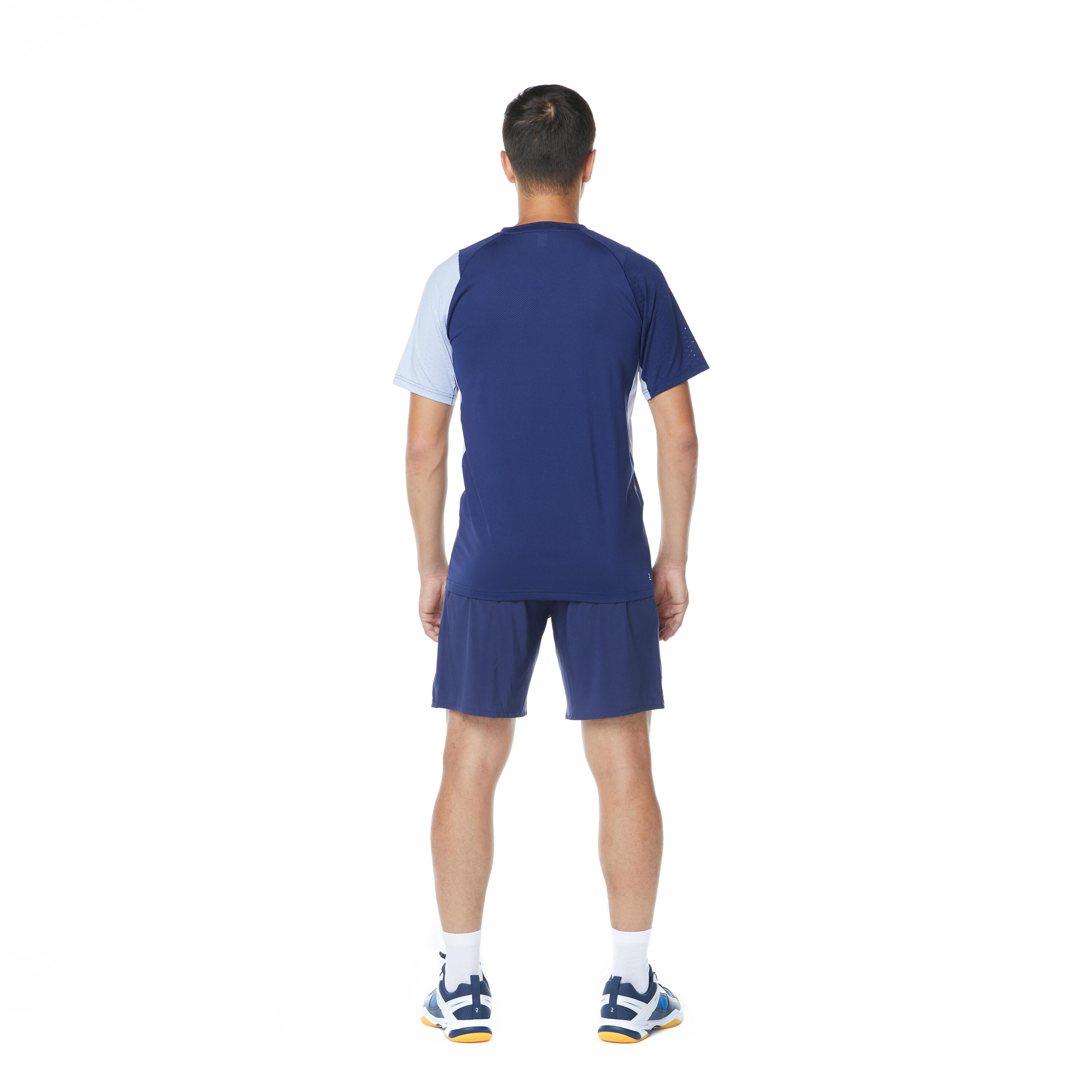 MEN BADMINTON T SHIRT 560 NAVY 11/19