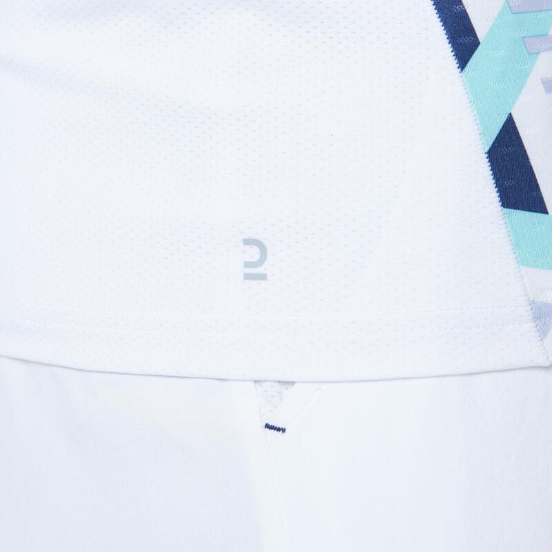 T-Shirt de Badminton 560 Homme - Blanc