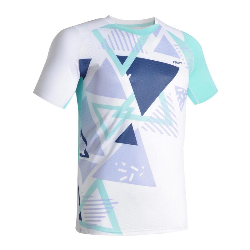 T-Shirt de Badminton 560 Homme - Blanc