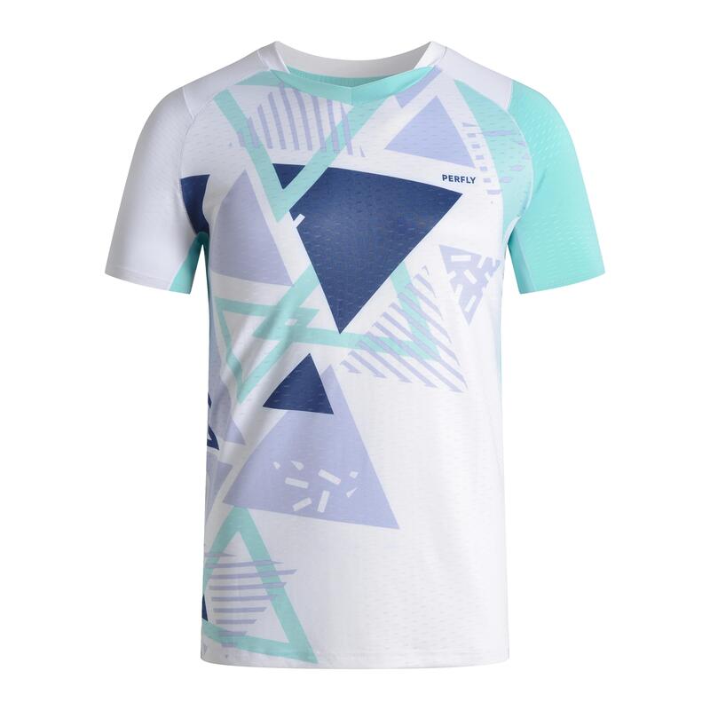 T-Shirt de Badminton 560 Homme - Blanc